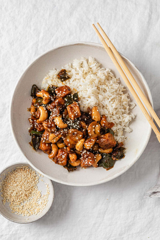 Cashew Nut Chicken With Rice